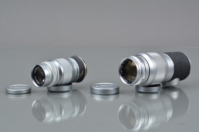 Lot 553 - Two Leitz Wetzlar Elmar Lenses