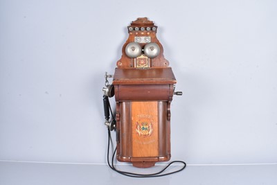 Lot 11 - A Jysdk Danish Wall Telephone