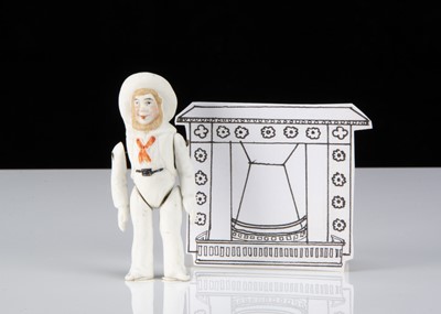 Lot 30 - An 19th century German all-bisque sailor