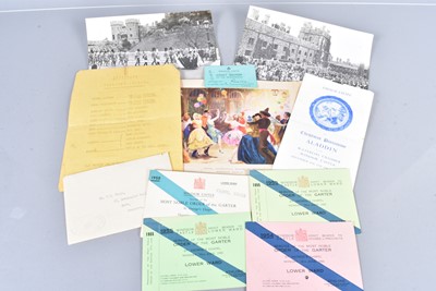 Lot 151 - A selection of Royal Ephemera