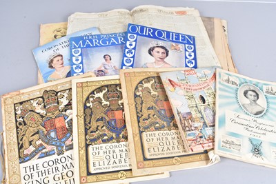 Lot 154 - A small collection of Royal Ephemera