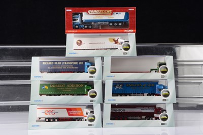 Lot 2 - Oxford Haulage and Corgi 1:76 Scale Articulated Trucks