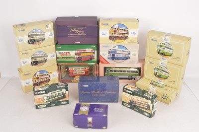 Lot 16 - Corgi and Oxford Diecast Public Transport Models (16)