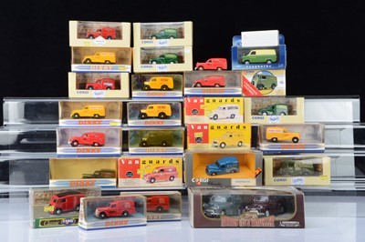 Lot 18 - Modern Diecast Vintage Delivery Van Models (28)