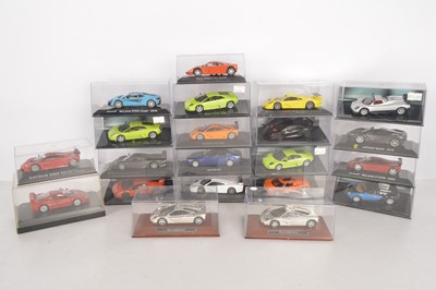 Lot 51 - Modern Diecast Sports Cars (21)
