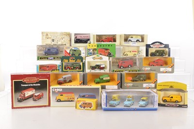 Lot 110 - Modern Diecast Vintage Delivery Vans