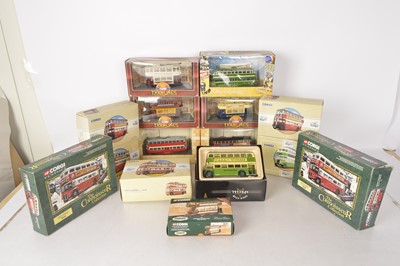 Lot 112 - Corgi Classics Double Deck Buses Trolleybus and Trams (15)