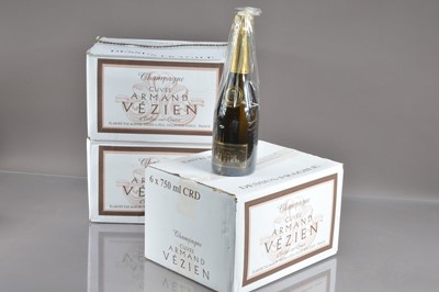 Lot 6 - Eighteen bottles of Armand Vezien Cuvee Armand Vezien Champagne