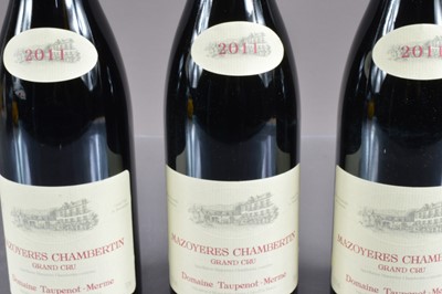 Lot 32 - Three bottles of Mazoyeres Chambertin Grand Cru 2011