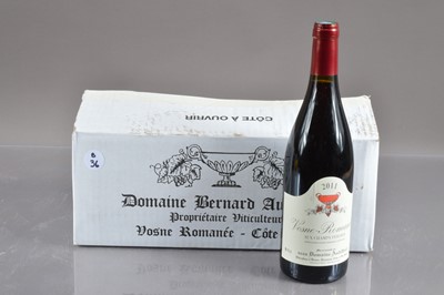 Lot 36 - Six bottles of Vosne Romanee 'Aux Champs Perdrix' 2011