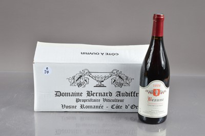 Lot 37 - Six bottles of Beaune Chaume Gaufriot 2008