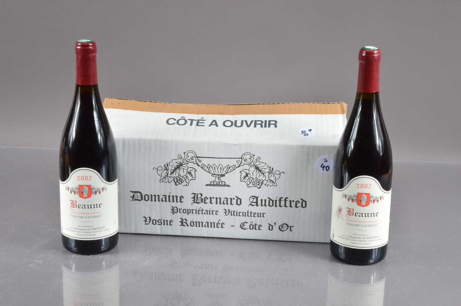 Lot 40 - Six bottles of Beaune Chaume Gaufriot 2007