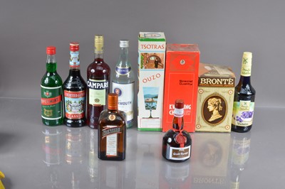 Lot 70 - Ten bottles of various spirits and liqueurs