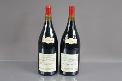 Lot 80 - Two magnums of Beaune-Greves 1er Cru 1990