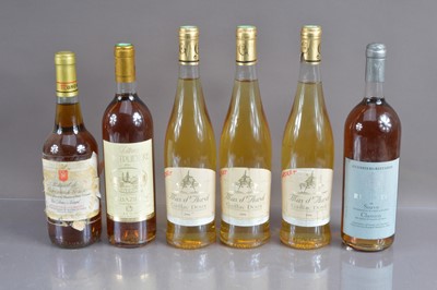 Lot 161 - Six bottles of various dessert wines