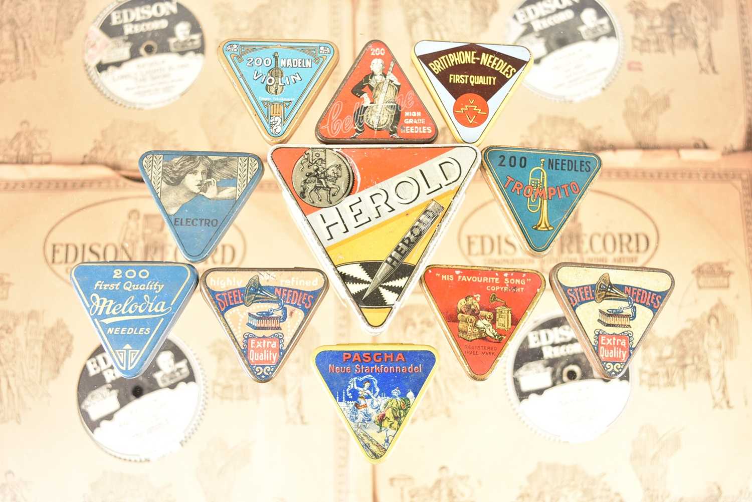 Lot 48 - Gramophone Needle Tins
