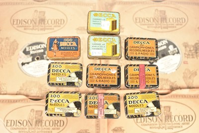 Lot 98 - Gramophone Needle Tins