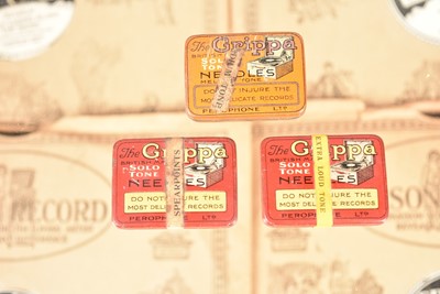 Lot 117 - Gramophone Needle Tins