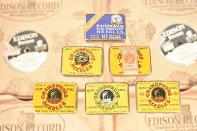 Lot 122 - Gramophone Needle Tins