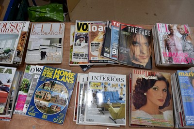 Lot 298 - A collection of Fashion and Living Magazines