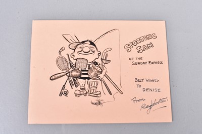 Lot 113 - Original Sporting Sam Cartoon