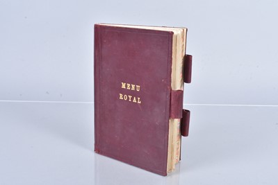 Lot 149 - A Royal Menu of the Late Queen Elizabeth II