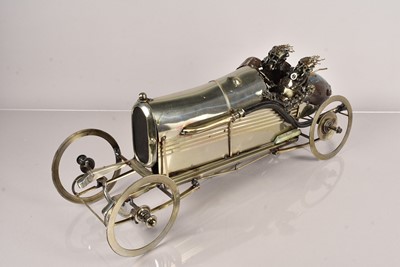 Lot 544 - James Corbett sculpture of a vintage racecar