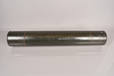 Lot 669 - A large cardboard tube