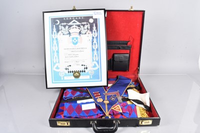 Lot 15 - An assortment of Masonic items
