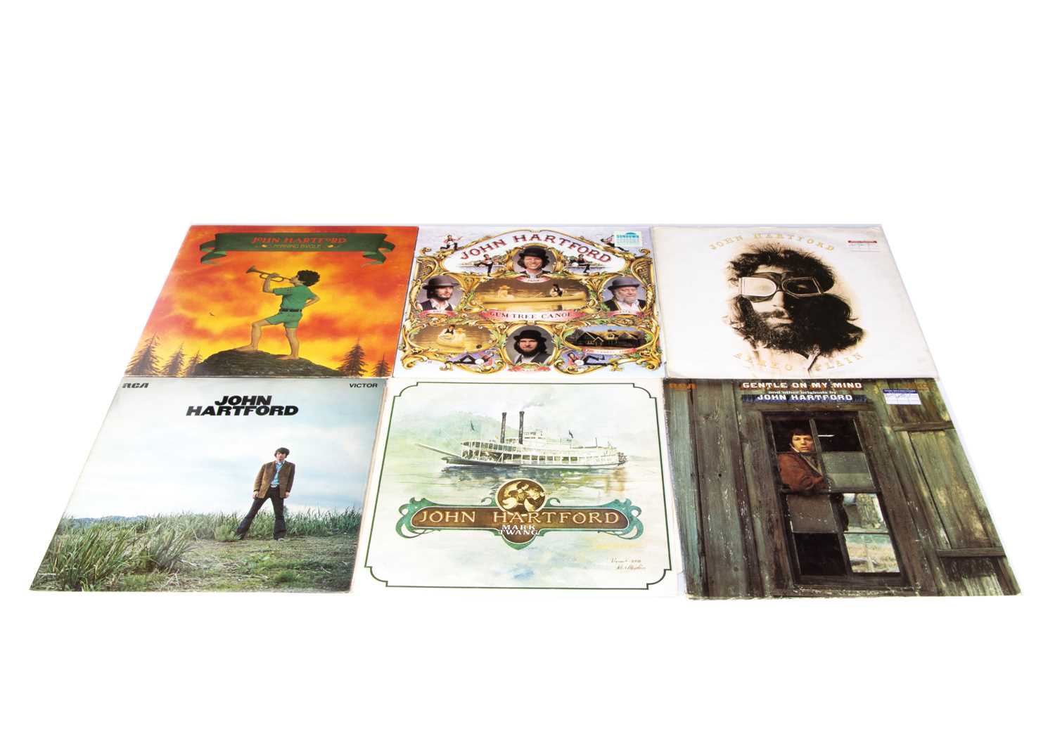 Lot 189 - John Hartford LPs