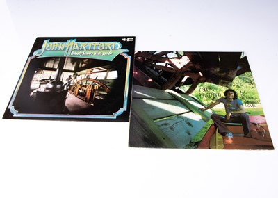 Lot 189 - John Hartford LPs