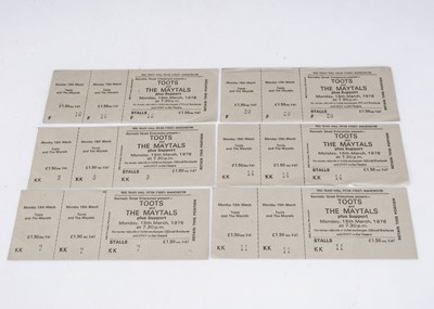 Lot 403 - Toots and the Maytals Concert Tickets