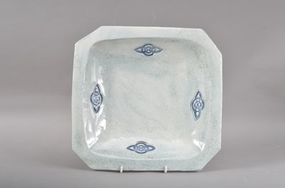 Lot 87 - A studio pottery rectangular bowl