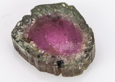 Lot 368 - A certificated Watermelon Tourmaline