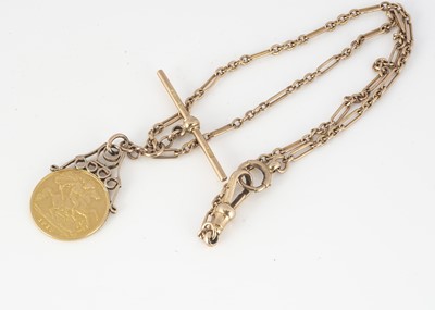 Lot 269 - A George V mounted half sovereign pendant