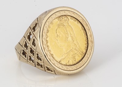 Lot 293 - A Victorian half sovereign