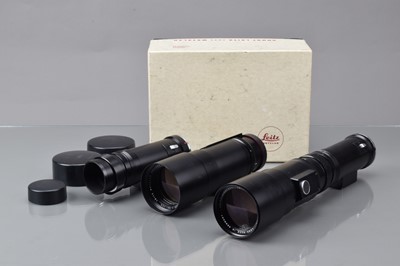 Lot 17 - Two Leitz Wetzlar Telyt Lenses
