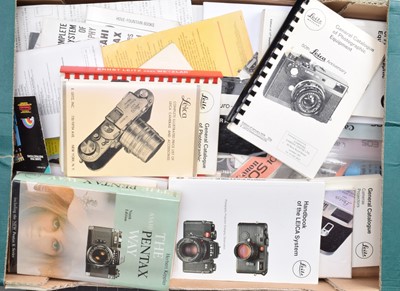Lot 19 - A Tray of Photographic Literature