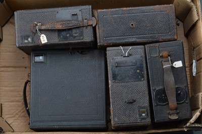 Lot 37 - Five Falling Plate Cameras