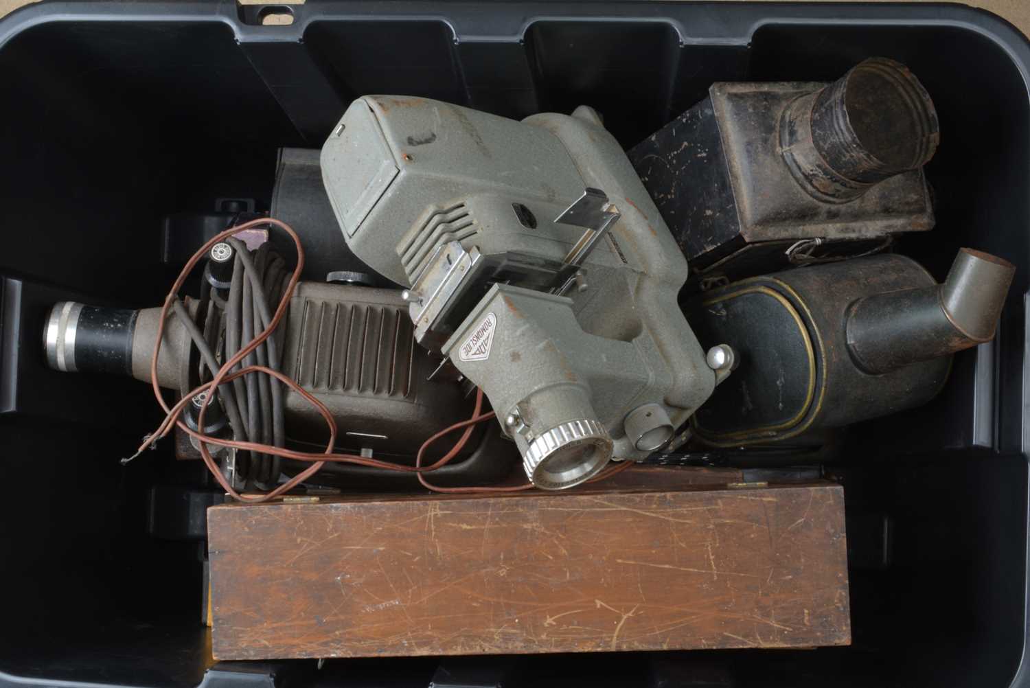 Lot 68 - 3¼''Majic Lantern Slides and Projector Parts