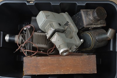 Lot 68 - 3¼''Majic Lantern Slides and Projector Parts