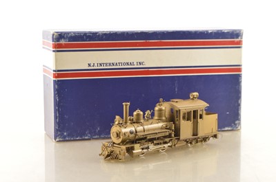 Lot 7 - Daiyoung Models NJ Custom Brass Korea On2 Gauge American Steam Locomotive
