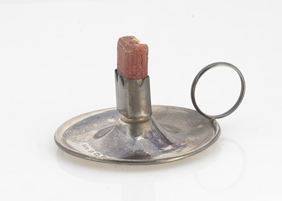 Lot 444 - An Edwardian silver go to bed by J.H.H