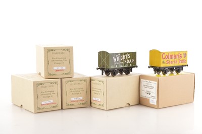 Lot 353 - Darstaed/ Horton series 0 Gauge Modern issue group of Goods wagons