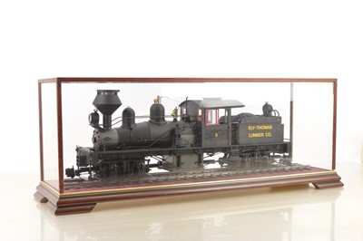 Lot 768 - Bachmann Spectrum Ref: 81198 G Gauge 0-4-4-0 2-truck Climax 'Ely-Thomas Lumber Co' No.7, 2-rail electric