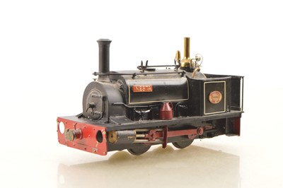 Lot 777 - A G scale 0 Gauge (non-convertible) Hunslet 0-4-0ST Locomotive