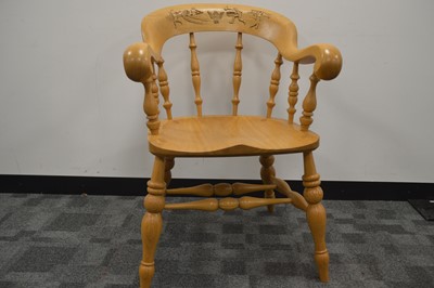 Lot 68 - The "Vincent's Club" Oxford University 150th Anniversary Commemorative Armchair