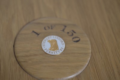 Lot 68 - The "Vincent's Club" Oxford University 150th Anniversary Commemorative Armchair