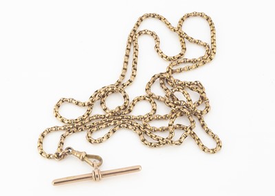 Lot 53 - A 9c marked guard chain