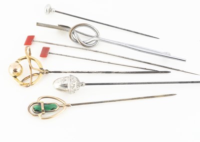 Lot 93 - A small collection of hat pins